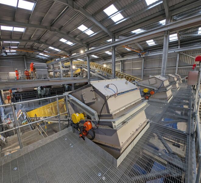 Interior of Mountsorrel Screenhouse